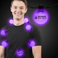 Purple LED Ball Necklace